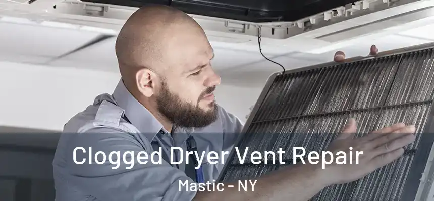  Clogged Dryer Vent Repair Mastic - NY