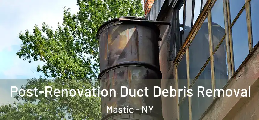  Post-Renovation Duct Debris Removal Mastic - NY